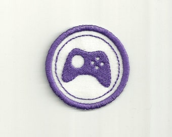 2" Gamer Merit Badge, Patch! Any Color Combo, Custom Made!