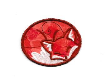 Cozy Fox Patch! Custom Made! F8