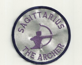 Sagittarius the Archer, Zodiac Patch! Custom Made! AP144
