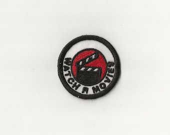 2" Watch R Movies Merit Badge, Patch! Any Color combo! Custom Made!