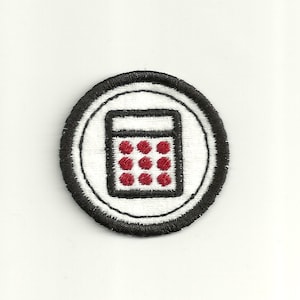 2&quot; Math Merit Badge!  Custom Made!