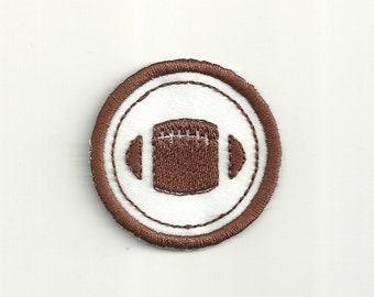 2" Football Merit Badge, Patch! Any Color Combo, Custom Made!
