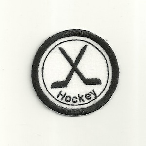 2&quot; Hockey Merit Badge, Patch! Any Color combo! Custom Made!