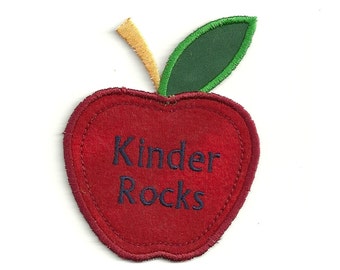 Your Name/Saying on an Apple. Custom Made!