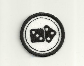 2" Dice Merit Badge! Any Color Combo! Custom Made!