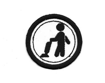 Vacuuming Merit Badge, Patch! Any Color combo! Custom Made!