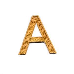 Parche de letras ariales, cualquier combinación de colores, pequeño personalizado hecho! LET1