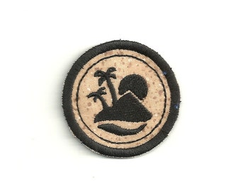 2" Beach Bumb Merit Badge, Patch! Any Color combo! Custom Made!