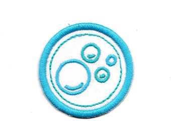 2" Bubble Fun Merit Badge, Patch! Any Color combo! Custom Made!