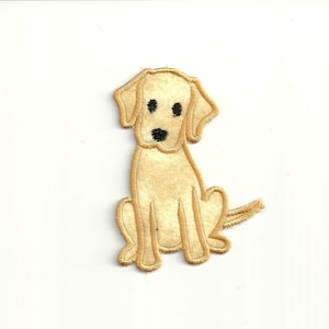 4" Labrador Puppy Patch, any Color! Custom Made! AP33