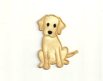 4" Labrador Puppy Patch, any Color! Custom Made! AP33