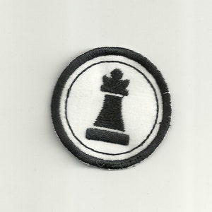 2&quot; Chess Merit Badge, Patch! Any Color combo! Custom Made!