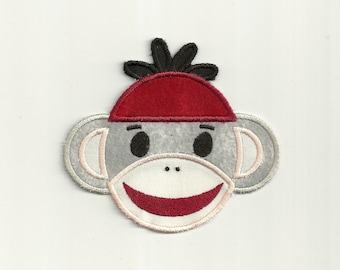 Sock Monkey Patch Custom Made!