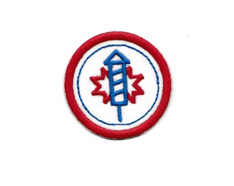 2" Fireworks Merit Badge, Patch! Any Color combo! Custom Made!