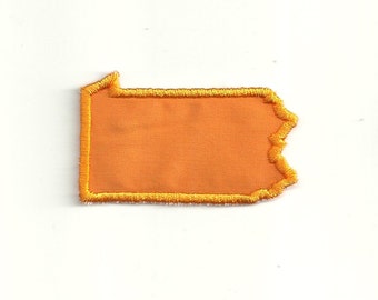 Tiny, Pennsylvania State Patch! Any Color! Custom Made!