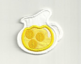 4" Pitcher of Lemonade Patch! Custom Made!