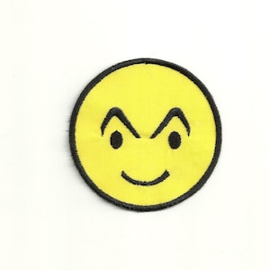 Wicked Smiley Face Patch! Custom Made!