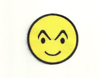 Wicked Smiley Face Patch! Custom Made!