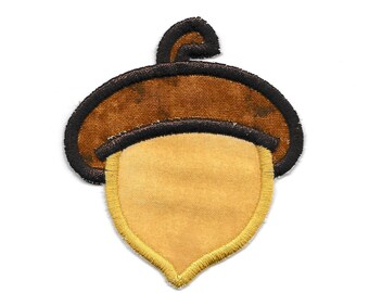 3" Acorn Patch! Custom Made, any color! AP122