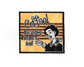 Coffee Meme Patch! Custom Made! Style 2