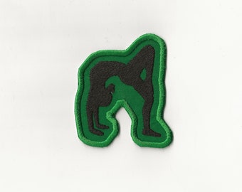 Gymnast Silhouette Patch! Custom Made!