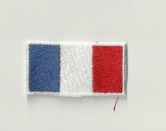 Français petits drapeau Patch ! Fait sur mesure ! F13