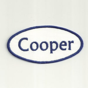Name Patch! Any Color Of Name and Border Custom Made!