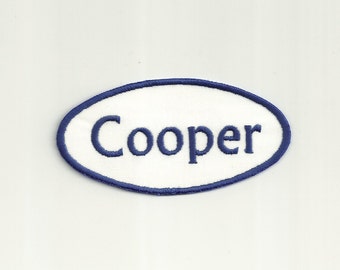 Name Patch! Any Color Of Name and Border Custom Made!