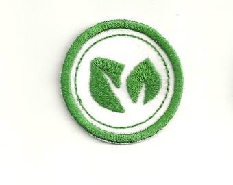 2" Leaf Collecting Badge! Custom Made!