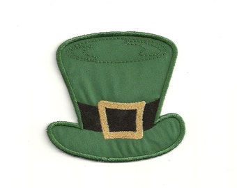 Leprechaun Buckle Hat Patch! Custom Made!