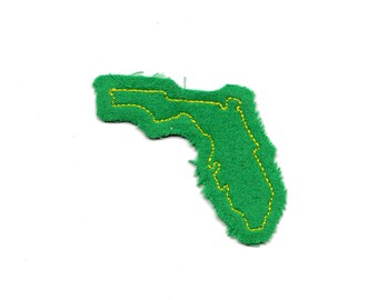 Distressed Florida State Patch! Small Custom Made!
