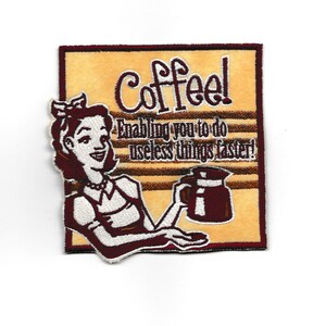 ¡Parche de meme de café! Hecho a medida! Estilo 1