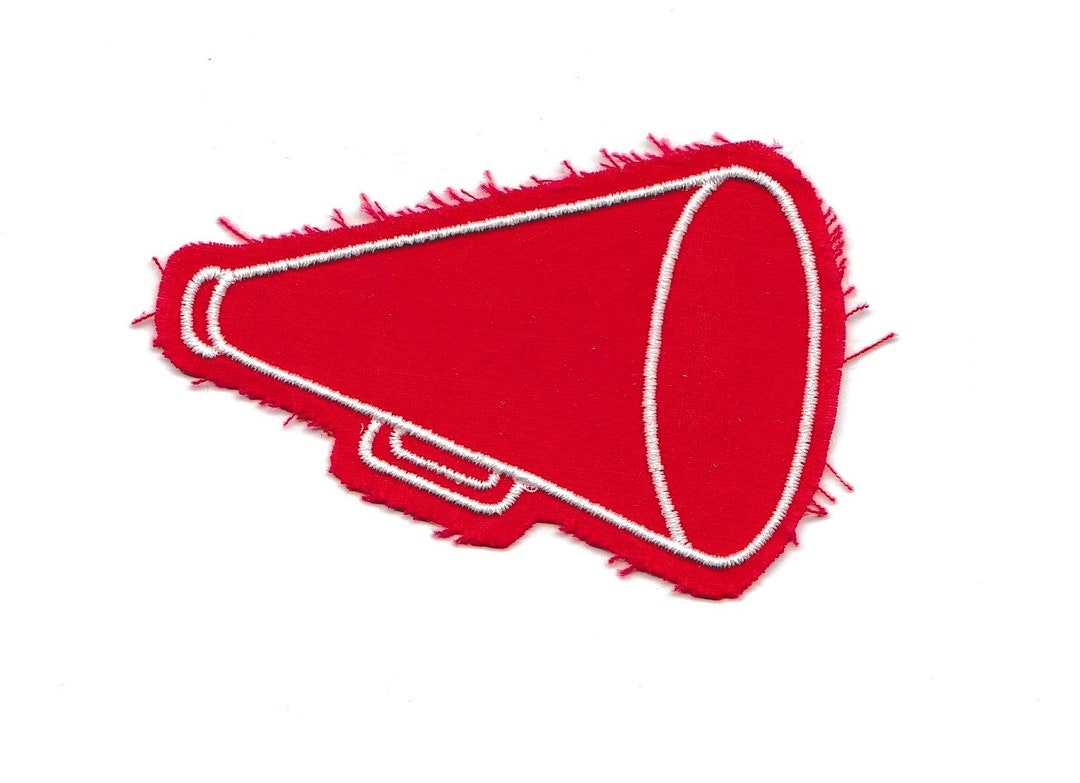 Distressed Megaphone Patch 3 Custom Made Etsy
