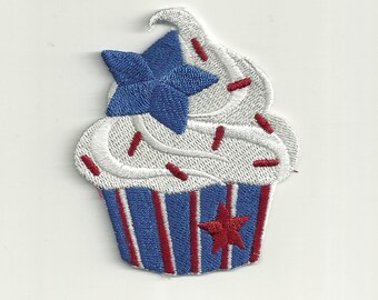 Stars and Stripes, Cupcake Patch! Custom Made!
