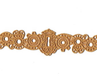 5" Steampunk Choker Neckline! Custom Made Color!