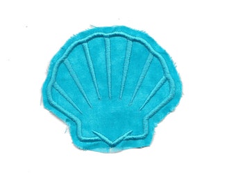 Distressed Seashell Patch! 3" Custom Made!