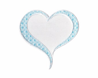 Crystal Heart, custom Patch!