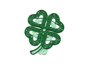 4" Lace Shamrock!