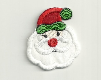 Tiny Santa Claus Patch! Custom Made!