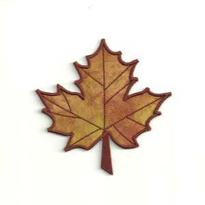 Ahornblatt-Patch fallen! Custom Made, jede Farbe!