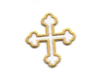 2" Baroque Cross Patch! Custom Made!