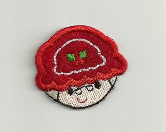 Tiny Mrs. Claus Patch! Custom Made!