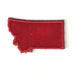Tiny, Montana Państwa patch! Wykonane na zamówienie!