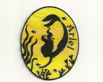 Personalized Mermaid Patch, Any Color Custom Made! F10