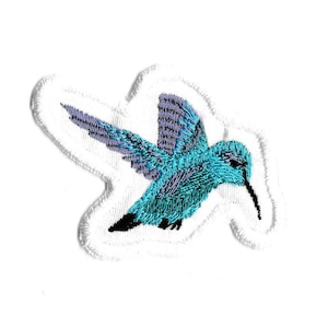 Parche de pájaro colibrí, hecho a medida!