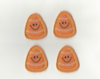 Smiley Candy Corn Felties! Set of 4!