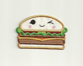Happy Burger Patch! Custom Made!