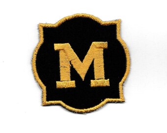 2" Single Letter Monogram Patch! Custom Made! AP8