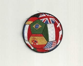 World Cup Flag Patch! Custom Made!