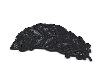 4" Lace Feather! Custom Made Color!